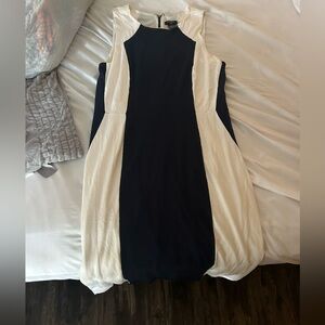 Ann Taylor Black and White Dress